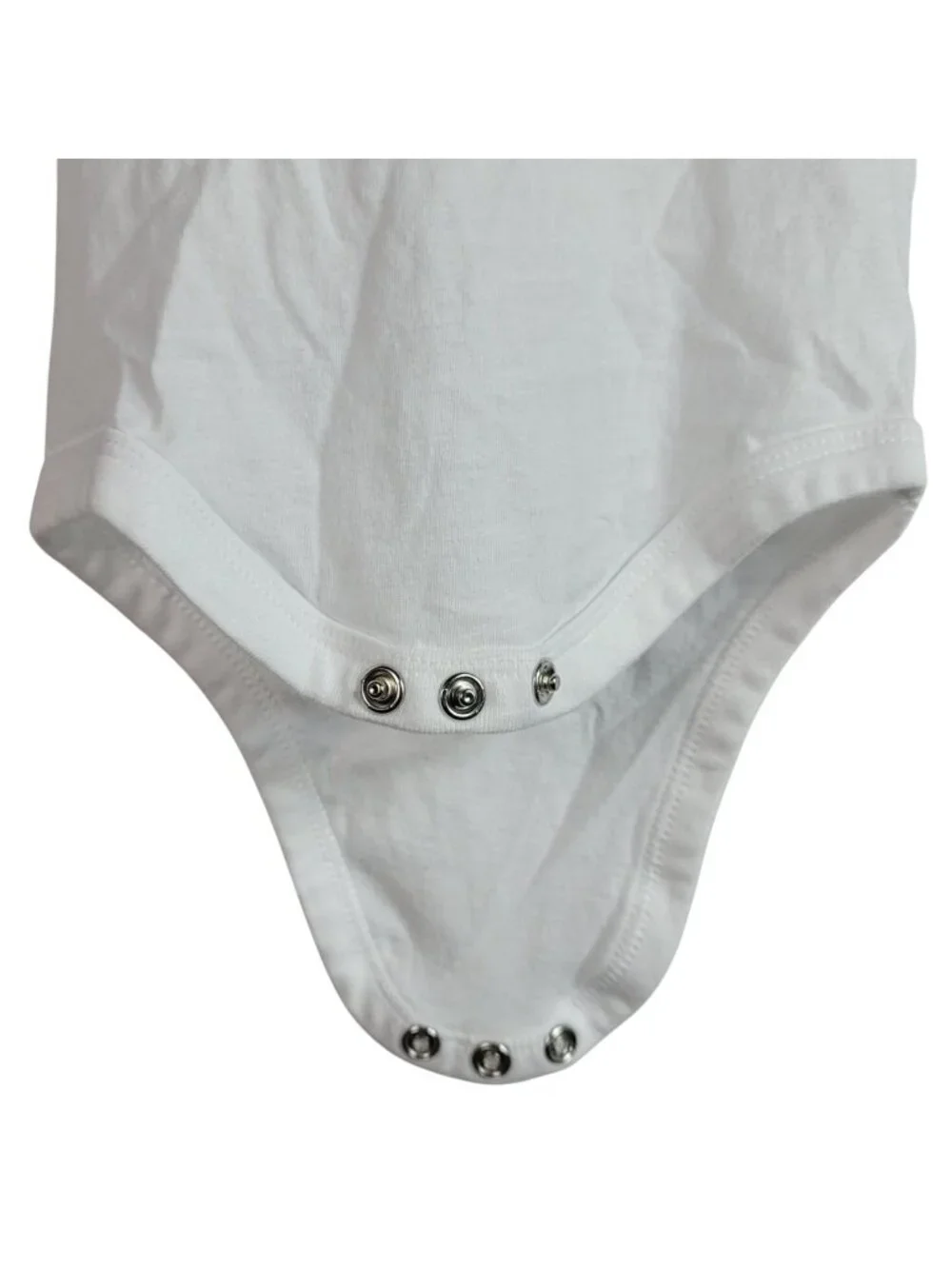 Bella+Canvas Kids Georgia Bulldog Bodysuit White 12-18M Jersey Snaps 100% Cotton